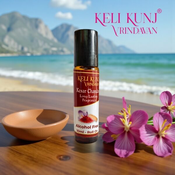 Kesar Chandan Attar By Keli Kunj Vrindavan