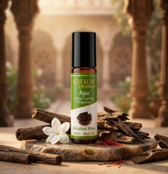 Keli Kunj Agar Attar 10ml Roll-On 100% Alcohol Free Long Lasting Fragrance