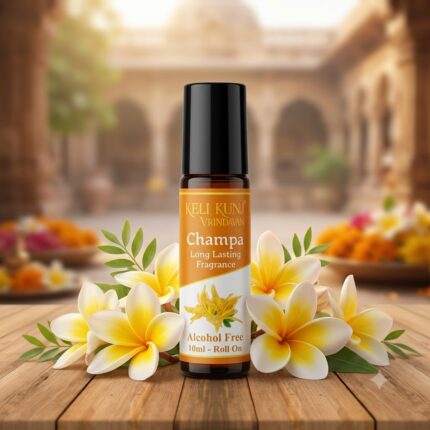 Keli Kunj Champa Attar 10ml Roll-On | 100% Alcohol Free Long Lasting Fragrance