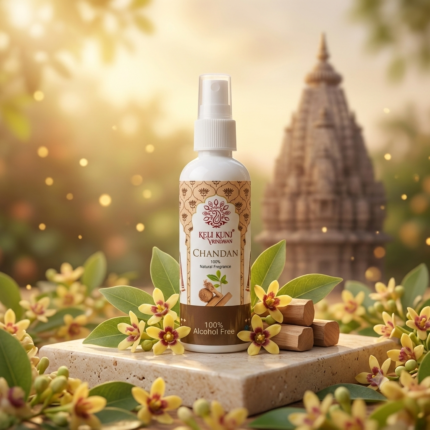 Keli Kunj Chandan Perfume Spray 100ml – 100% Alcohol-Free Premium Sandalwood Fragrance