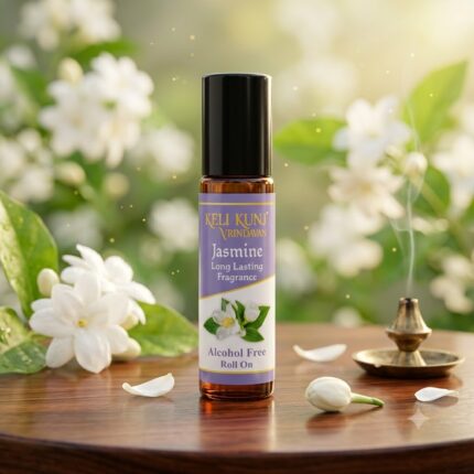 Keli Kunj Jasmine Attar 10ml Roll-On | 100% Alcohol-Free Long-Lasting Fragrance