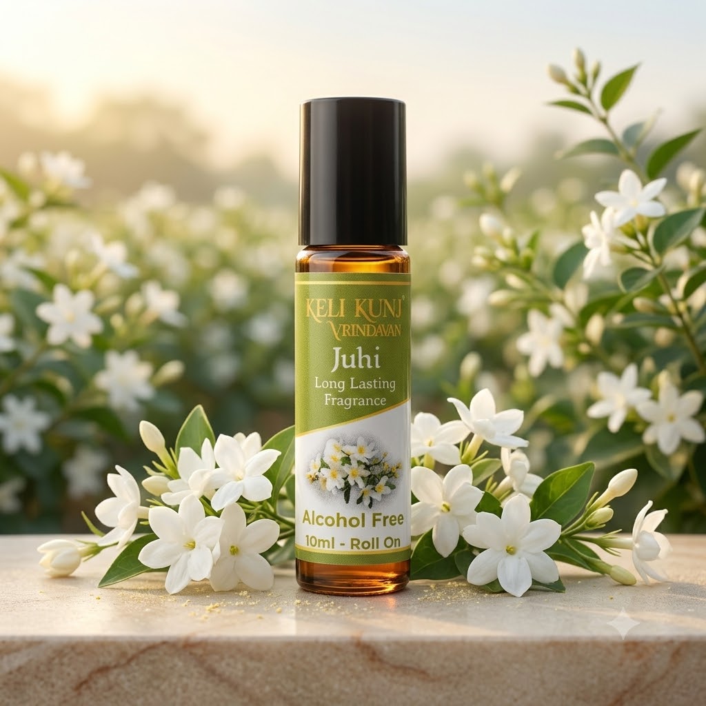 Keli Kunj Juhi Attar – 10ml Roll-On 100% Alcohol-Free Long-Lasting Fragrance Keli Kunj Juhi Attar 10ml Roll-On
