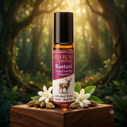 Keli Kunj Kasturi Attar 10ml Roll-On | 100% Alcohol Free Long Lasting Fragrance