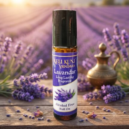 Keli Kunj Lavender Attar 10ml Roll-On | 100% Alcohol Free Long Lasting Fragrance