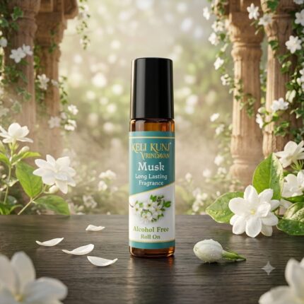 Keli Kunj Musk Attar 10ml Roll-On 100% Alcohol-Free Long-Lasting Fragrance