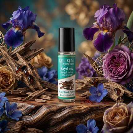 Keli Kunj Royal Oud Attar 10ml | Roll-On 100% Alcohol Free Long Lasting Fragrance