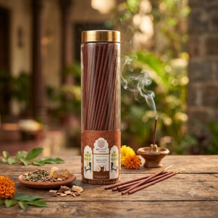 Keli Kunj Woods Panchgavya Agarbatti 250 g made with cow dung and 28 herbs