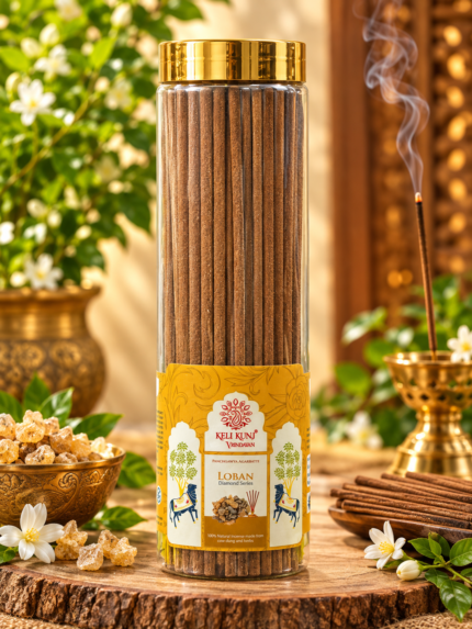 Keli Kunj Tamal Panchgavya Agarbatti natural and charcoal free