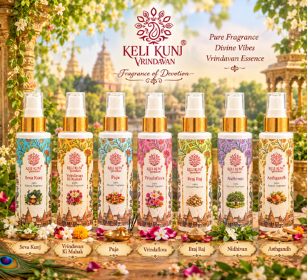 Keli Kunj Seven Perfume Combo – Alcohol Free Vrindavan Fragrances